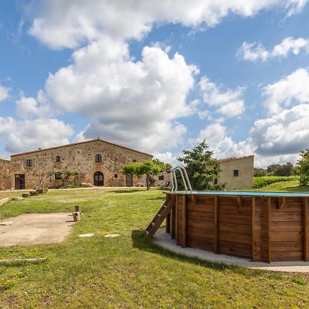 La Pahissa De Can Abras Casa Rural Girona Bagian luar foto